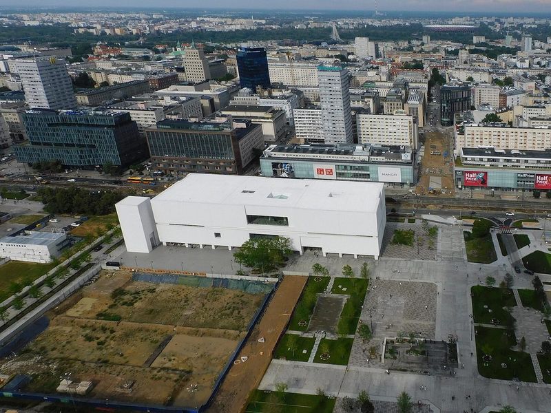 Muzeum Sztuki Nowoczesnej Realizacja: Muzeum Sztuki Nowoczesnej, Plac Defilad, Warszawa